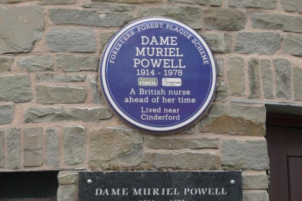 Dame Muriel Powell blue plaque