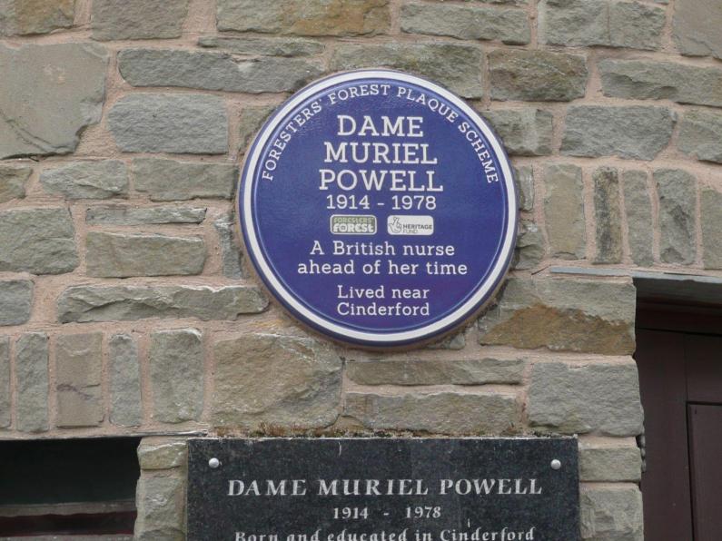 Dame Muriel Powell blue plaque