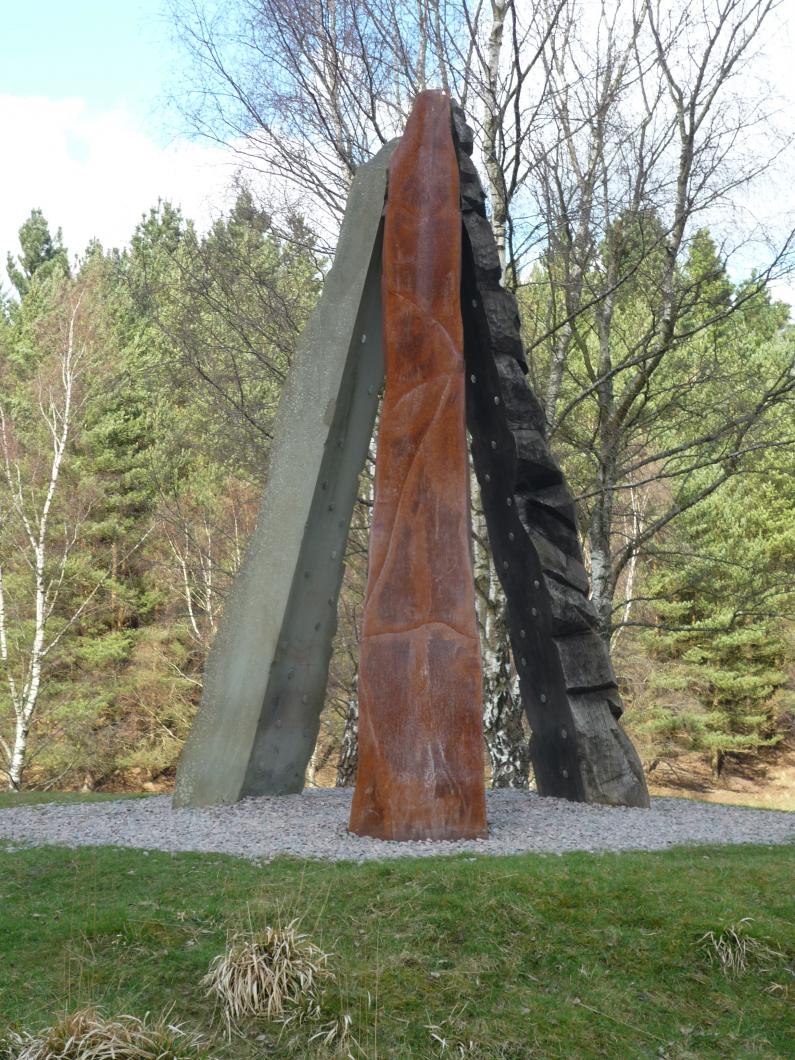 Miners memorial Roll of Honour Sculpture